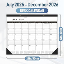Load image into Gallery viewer, Durable Classroom Calendar 2025-2026 - 8 Months from July 2025 to December 2026