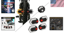 Load image into Gallery viewer, Waterproof Bicycle Tail Light with Remote-Control Turn Signals for Night Safety