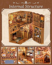 Load image into Gallery viewer, Creative Miniature House Build - Book Nook Bookshelf Decor for A Relaxing Space