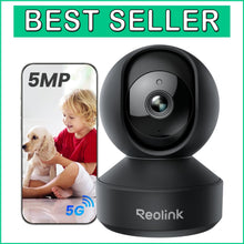 Load image into Gallery viewer, Pan &amp; Tilt Indoor Wi-Fi Security Camera with AI Detection for Home Monitoring