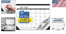 Load image into Gallery viewer, Durable Classroom Calendar 2025-2026 - 8 Months from July 2025 to December 2026