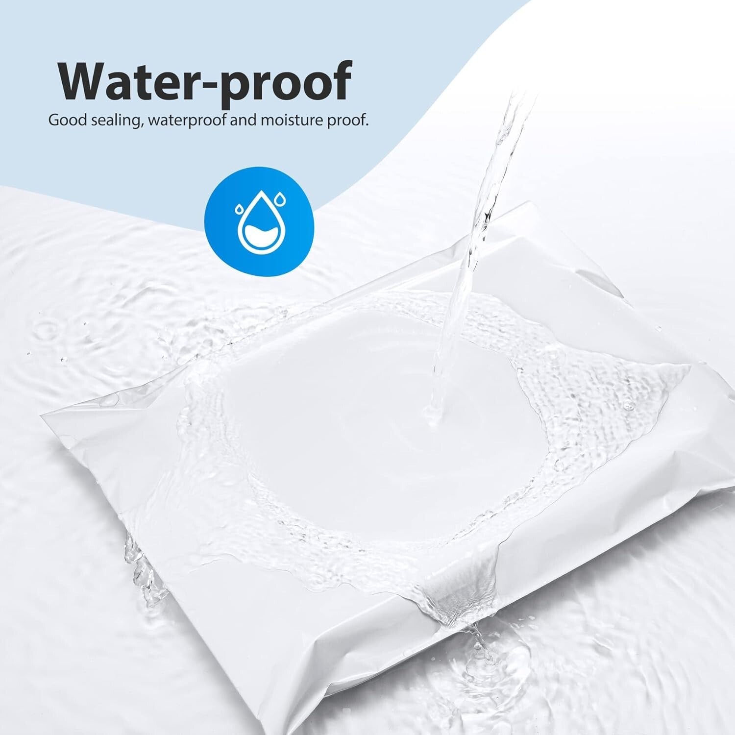 200 Large White Poly Mailers 14.5x19 - Efficient Shipping for Small Businesses