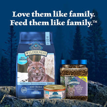 Load image into Gallery viewer, Grain-Free, High-Protein 11-lb Bag of Wilderness Chicken Cat Food for Adult Cats