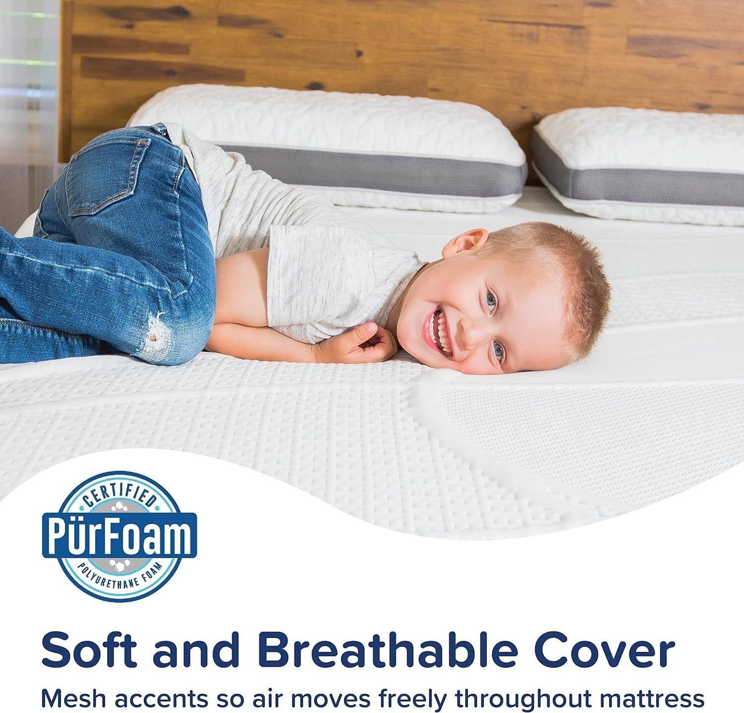 California King 10-Inch Memory Foam Mattress - Transform Your Sleep Experience