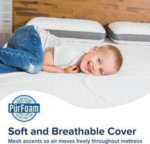 Load image into Gallery viewer, California King 10-Inch Memory Foam Mattress - Transform Your Sleep Experience