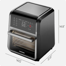 Load image into Gallery viewer, Family-Sized 12-Quart Air Fryer Oven - 6 Functions, Touch Control &amp; Easy Cleanup