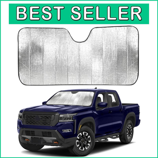Ultimate Accordion Sunshade for Large Vehicles | 90°F Heat Reduction | XL Size
