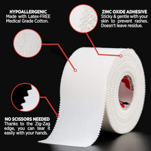 Load image into Gallery viewer, Premium Sports Tape Bundle - 24 Rolls and 6 Finger Rolls for Ultimate Protection