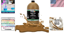 Load image into Gallery viewer, Effortless 64-Ounce Metallic Pouring Paint - 24 Karat Gold for Stunning Art