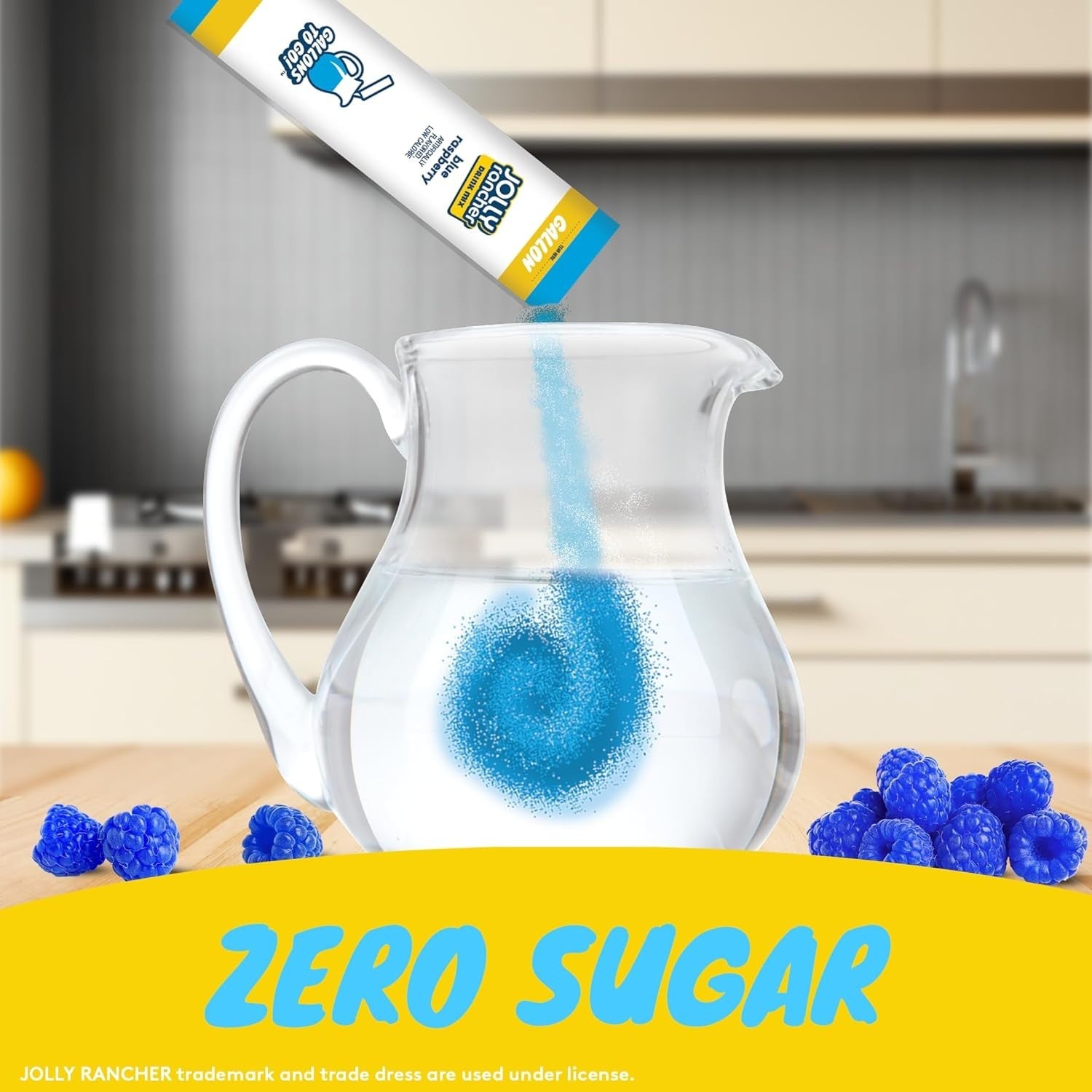 Family-Friendly JOLLY RANCHER Gallons To Go Powdered Drink Mix - Blue Raspberry