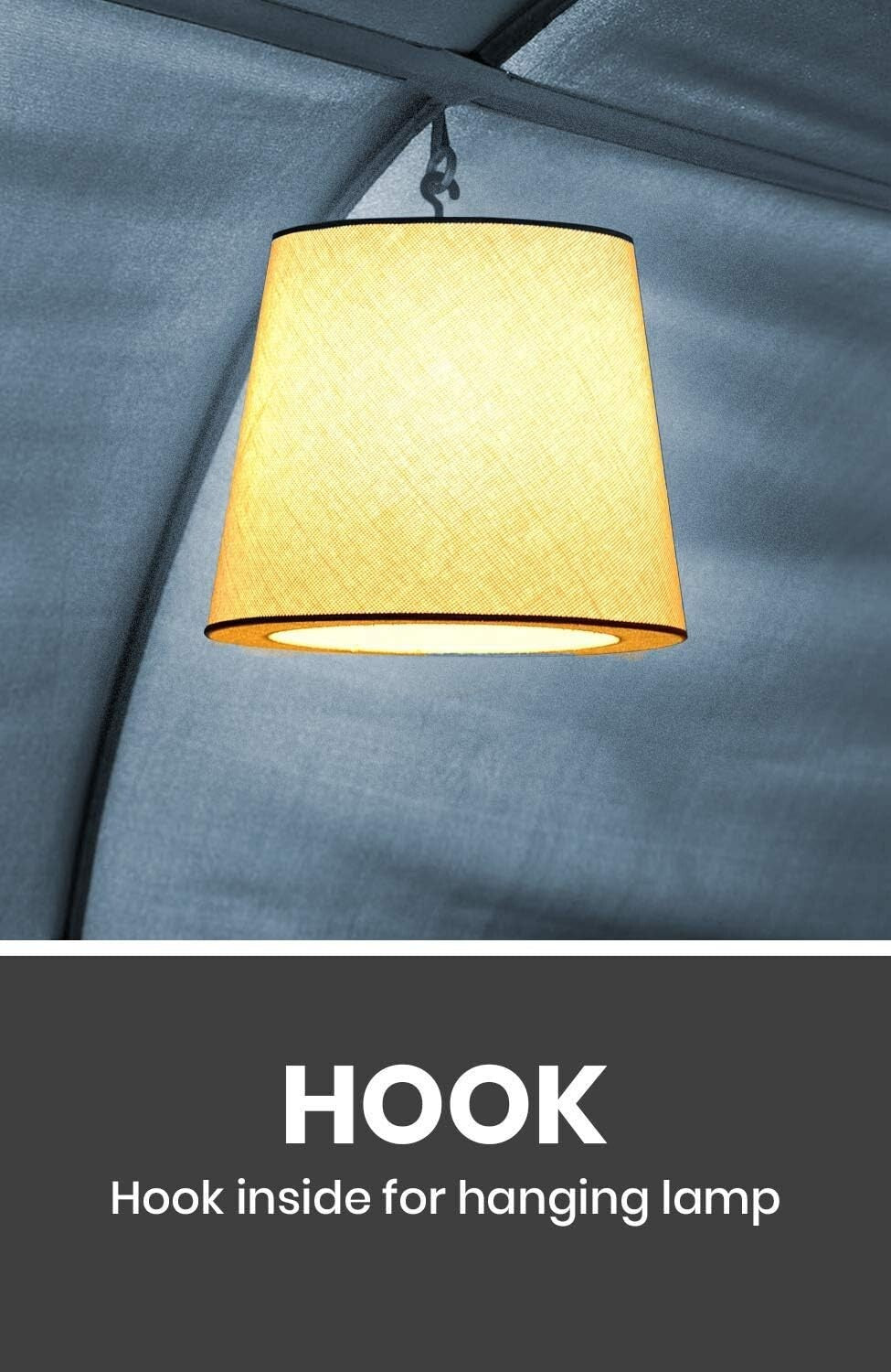 Durable Pongee Fabric Twin Bed Canopy Tent - Effortless Setup & Light Reduction