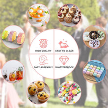 Load image into Gallery viewer, Elegant 7-Tier Acrylic Cupcake Stand - Clear Tower Display for Celebrations