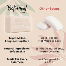 Load image into Gallery viewer, Deluxe Assorted Soap Bars - Nourishing Goats Milk, Lemongrass, &amp; Tea Tree