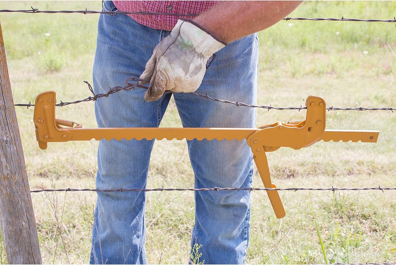 All-Purpose Fence Stretcher Splicer Tool for Quick Wire Repairs and Maintenance
