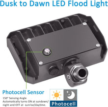 Load image into Gallery viewer, Ultra Bright 60W LED Flood Light with Base - Outdoor Security and Illumination