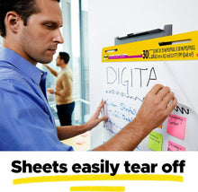 Load image into Gallery viewer, Ink Bleed-Through Resistant Super Sticky Flip Chart Paper - 6 Pads Included