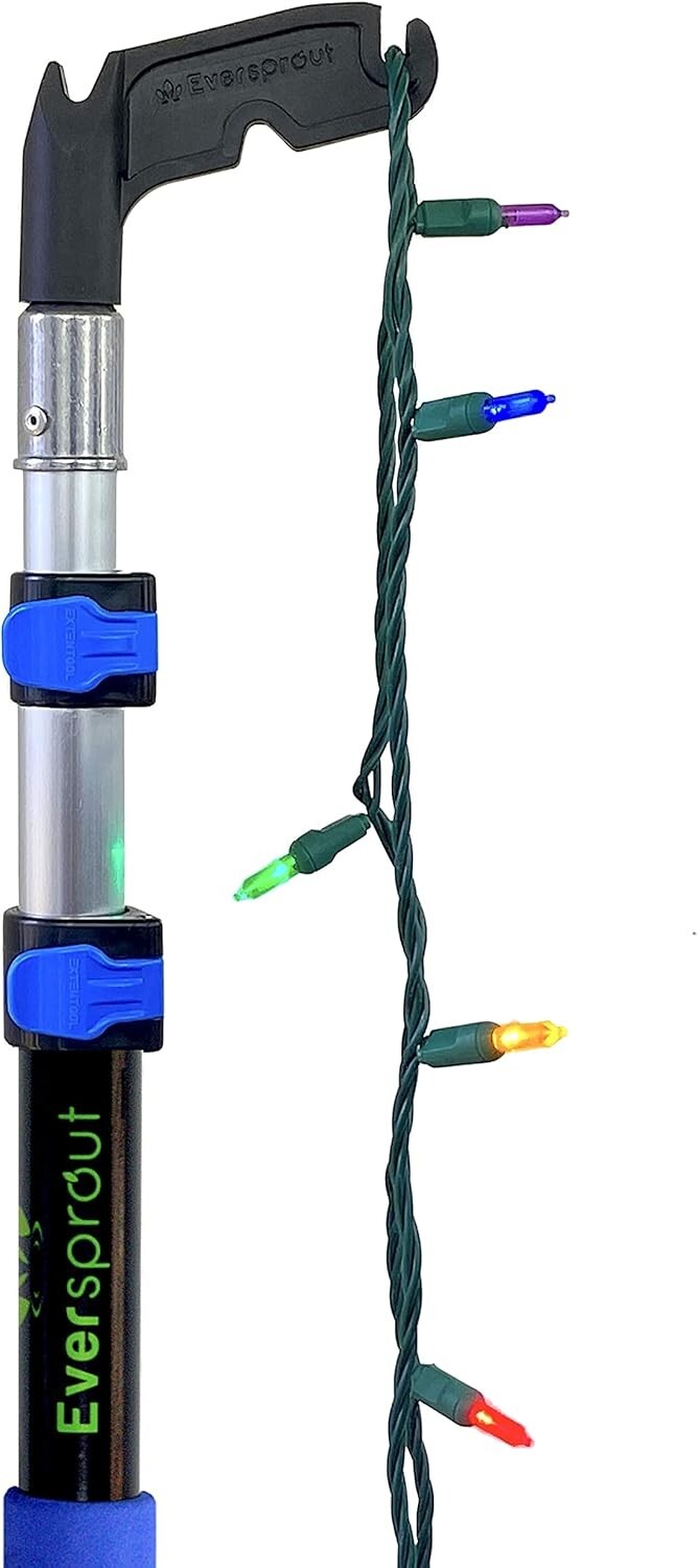 3.5ft Adjustable Utility Hook and Extension Pole for Effortless Reaching