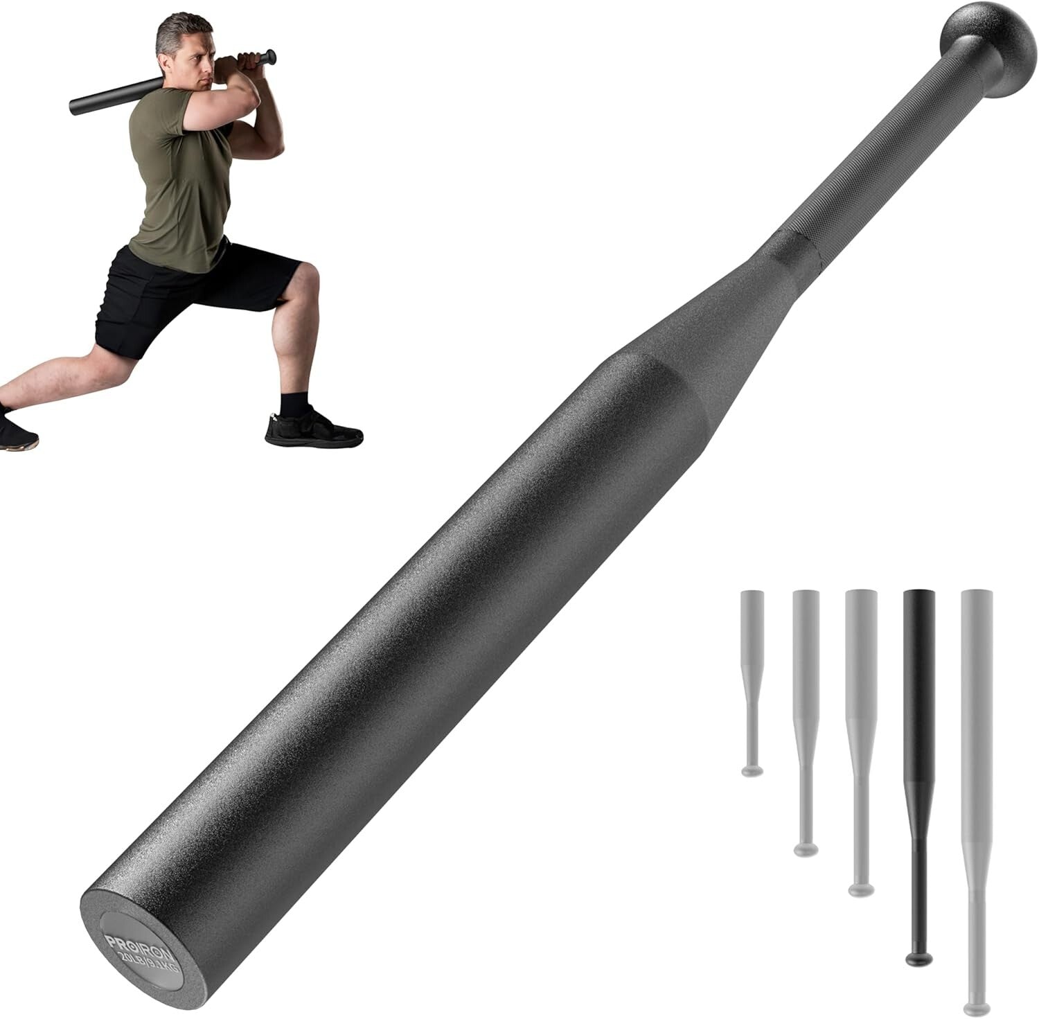 Versatile 20lb Alloy Steel Barbell – Ideal for Strength and Flexibility Workouts
