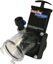 Load image into Gallery viewer, Effortless RV Flush Valve with 45-Degree Angle &amp; Clear Construction Attachment