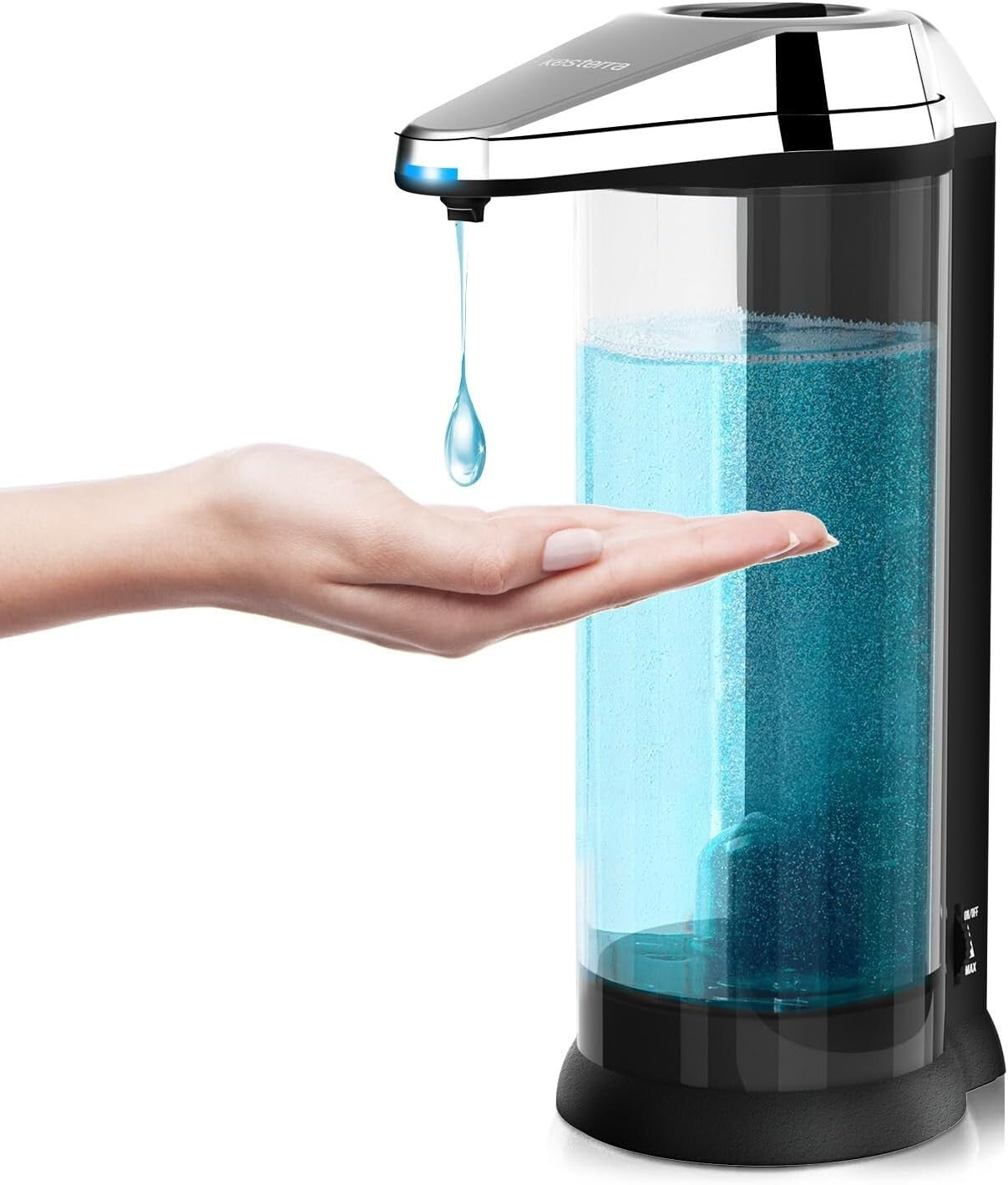 Elegant 500ml Touchless Soap Dispenser - Infrared Sensor with Adjustable Volume