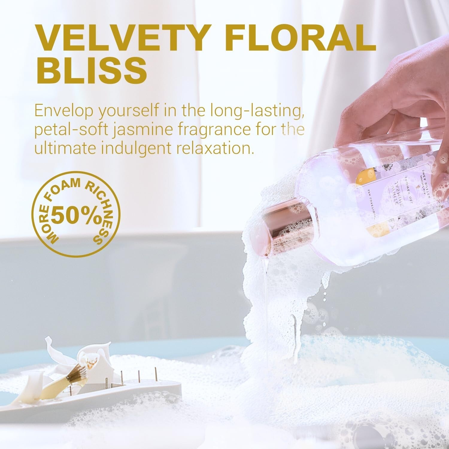 Nourishing Spa Gift Basket for Women - 15-Pc Bath Essentials in Elegant Tote