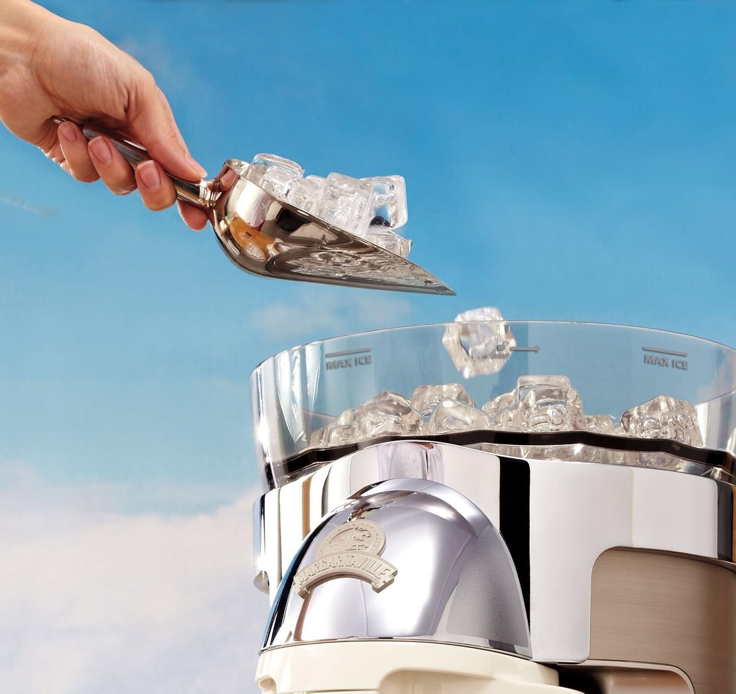 Bali 60 oz Automated Mixer: Stainless Steel Drink Maker for Home Entertaining