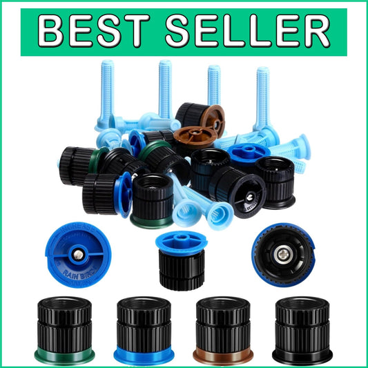 Adjustable 16-Pcs Nozzle Set for Rainbird and Hunter Sprinklers - 8-15 Van