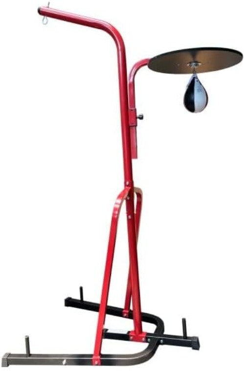 Sturdy Heavy Bag Stand & Speed Bag Platform - Perfect for Versatile Workouts