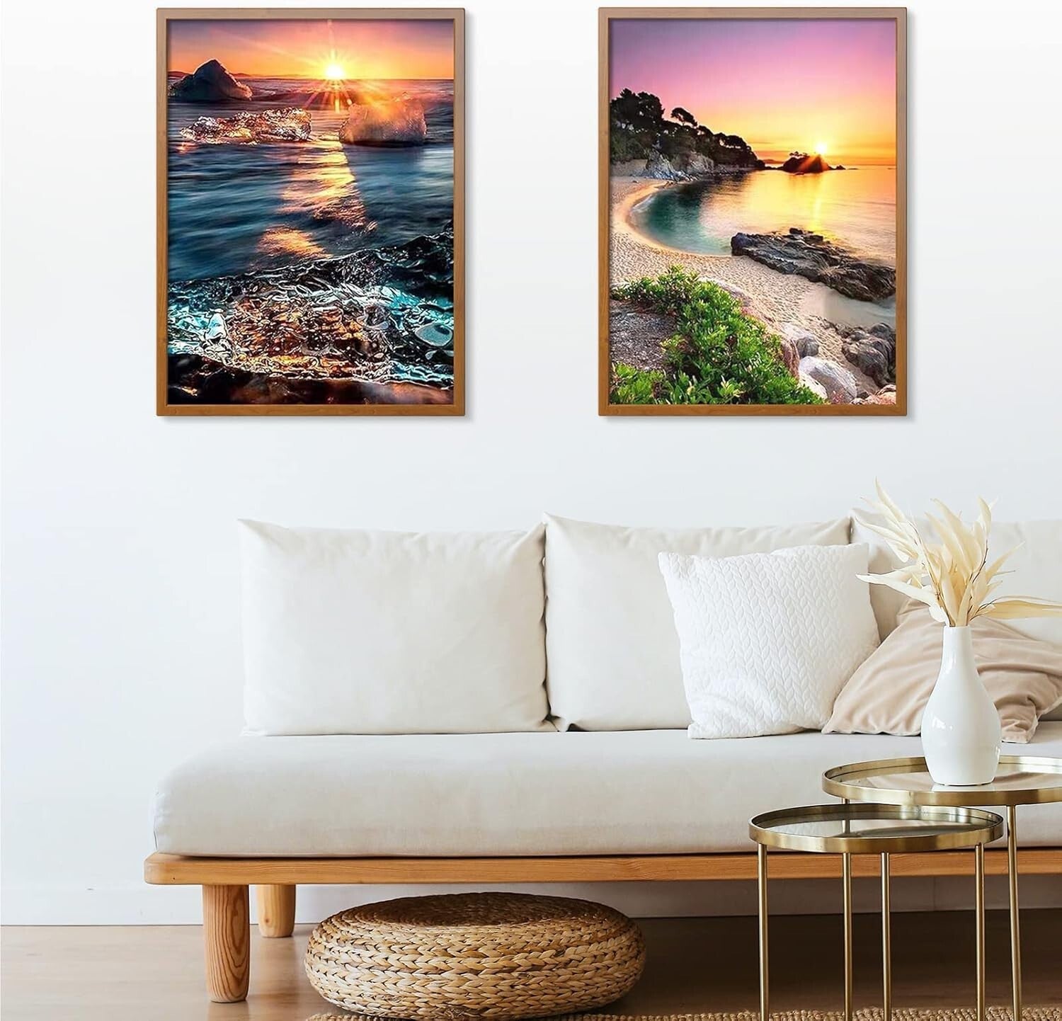 Ultimate 6 Pack 5D Diamond Painting Kits - Scenic Sunset Beach Art