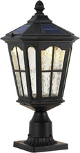 Load image into Gallery viewer, Versatile 20.5'' Solar LED Post Light with Classic Design for Outdoor Spaces