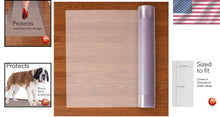 Load image into Gallery viewer, Customizable Clear Plastic Vinyl Floor Protector - 27" x 12' for Wood and Tile