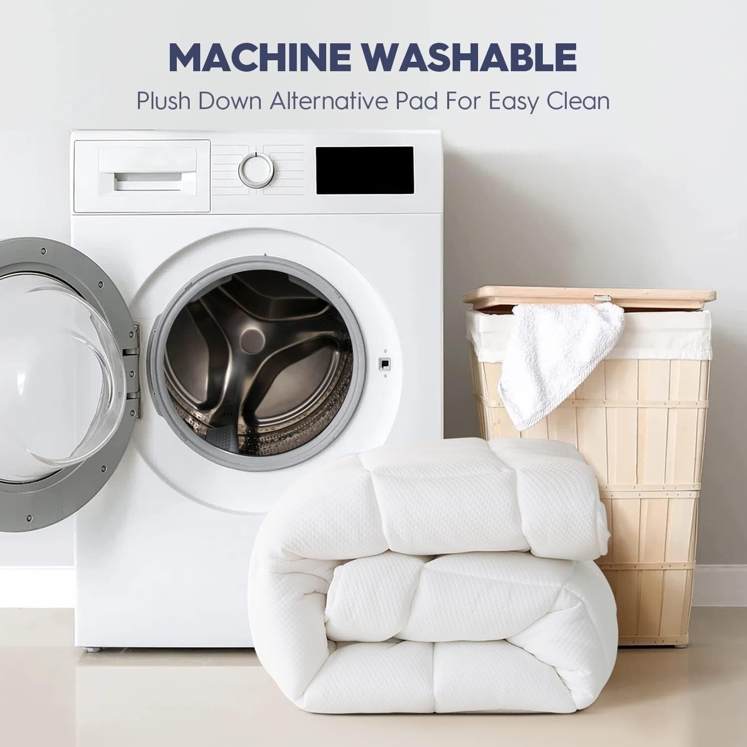 Enhanced Support Twin XL Mattress Topper with 3-Inch Cooling Memory Foam Layer