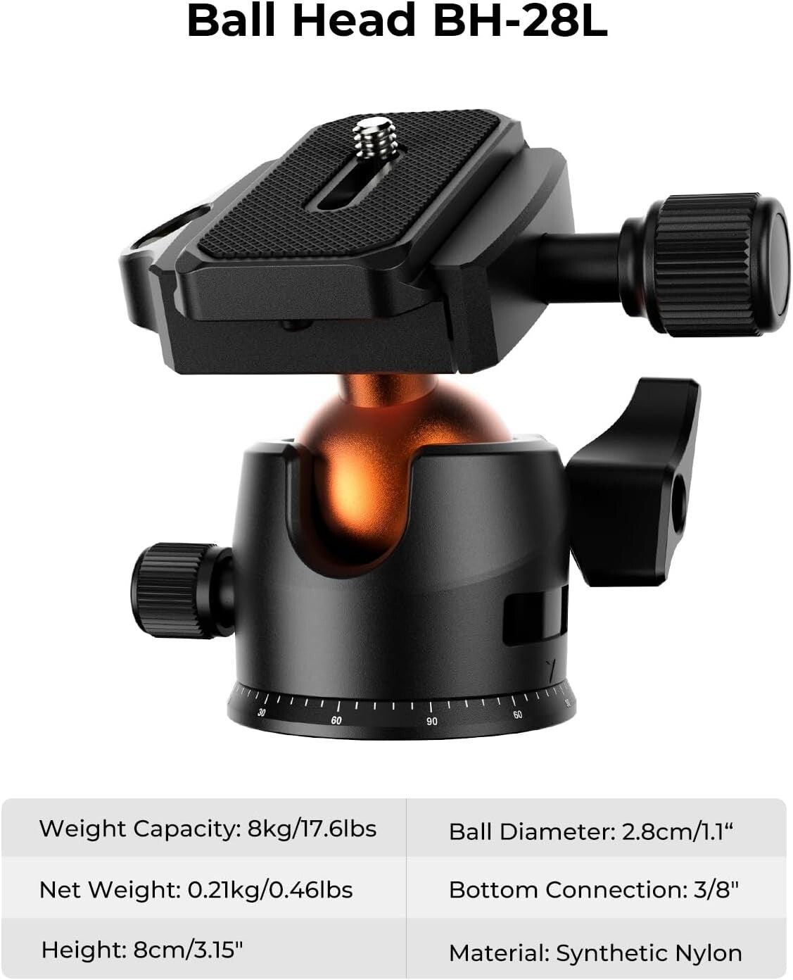 Effortless Outdoor Shooting with 64 Inch Lightweight Tripod & Smartphone Clip