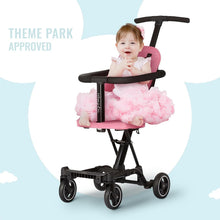 Load image into Gallery viewer, Convertible Stroller to Scooter for Kids - Lightweight &amp; Portable in Pink