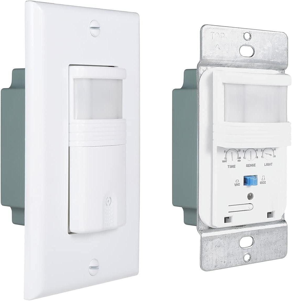 Indoor Motion Sensor Light Switch - 10 Pack, Touch Control, Title 24 Compliant