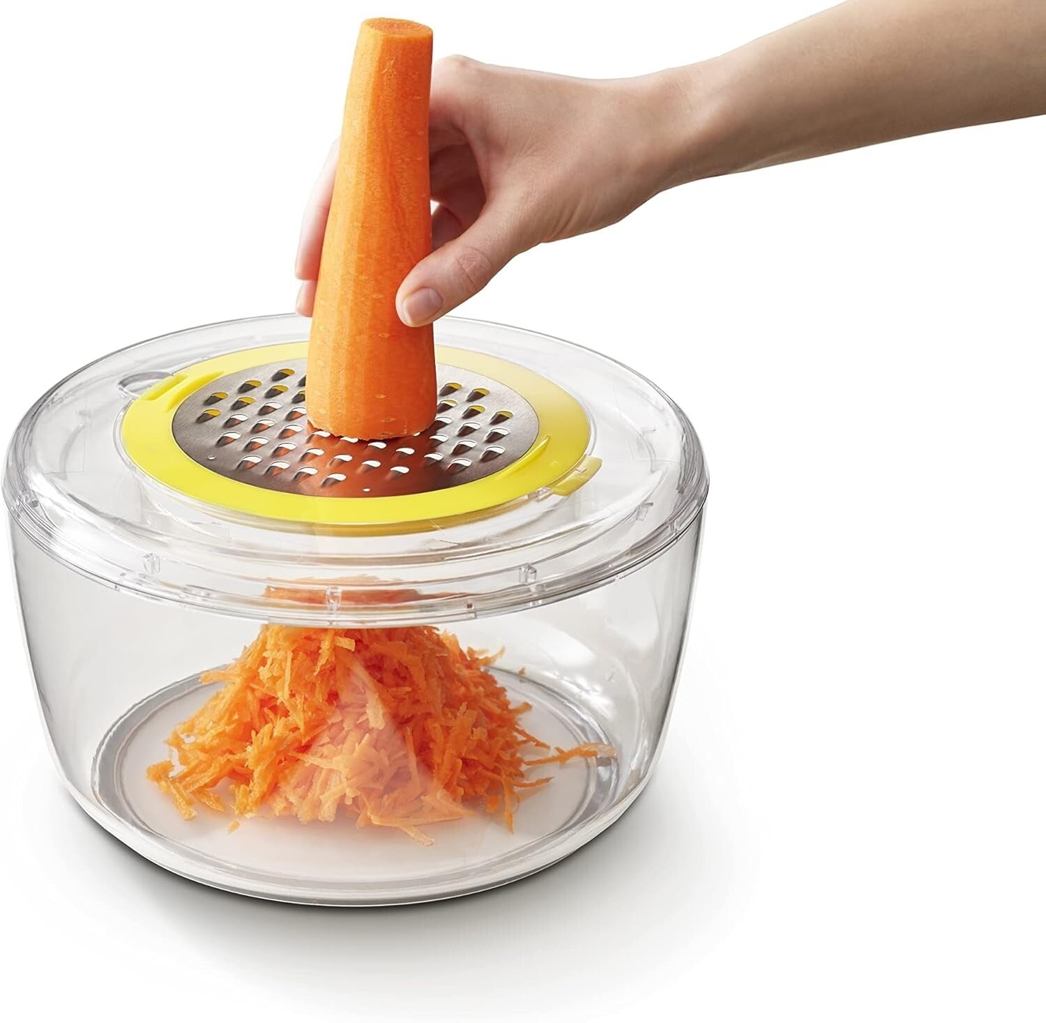 Durable 4-Piece Salad Preparation Kit: Spinner, Cutter, Grater for Fresh Meals