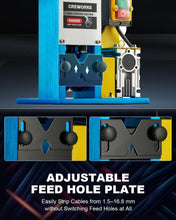 Load image into Gallery viewer, Versatile Electric Cable Stripper - 0.06" to 1" Wire Sizes, High-Speed Operation