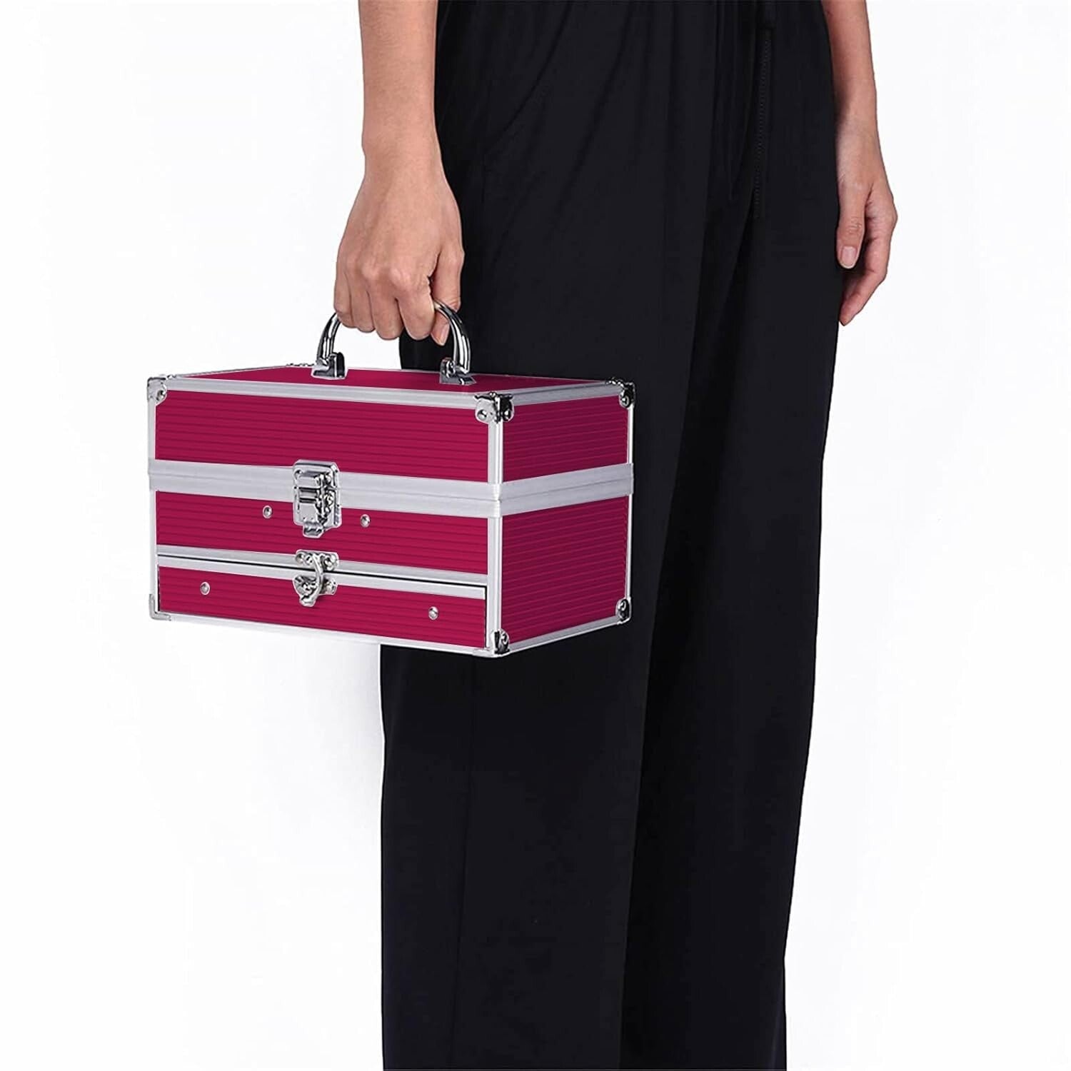 Versatile 132 Color Makeup Collection in Multi-Layer Case - Ideal for Teens