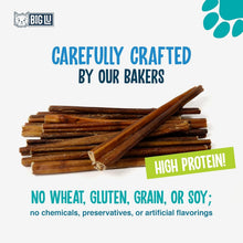 Load image into Gallery viewer, Thick &amp; Digestible 12” Bully Sticks - Grain-Free Treats for All Life Stages