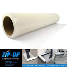 Load image into Gallery viewer, Lightweight 36" x 200' Temporary Carpet Film - Ideal for Moving &amp; Painting