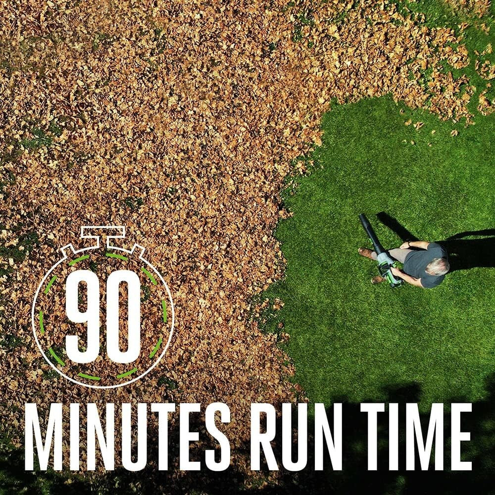 Effortless Cordless Leaf Blower 765 CFM - Including 56V Battery & Nozzle Set