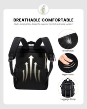 Load image into Gallery viewer, Professional Black Laptop Backpack for Women - Perfect for Teachers and Nurses