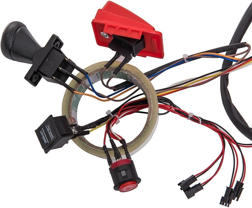 Complete 12V Kids Electric Car DIY Modification Kit with 2.4G Remote Control