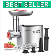 Load image into Gallery viewer, Multi-Function Electric Meat Mincer - Easy to Clean Stainless Steel Grinder
