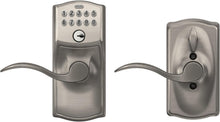 Load image into Gallery viewer, Innovative Keyless Entry Satin Nickel Lever Lock - Adjustable &amp; User-Friendly
