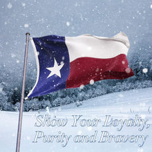 Load image into Gallery viewer, Patriotic 10x15 FT Texas Flag - Weather-Resistant Nylon with Recyclable Material