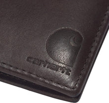 Load image into Gallery viewer, Premium Oil Tan Leather Wallet for Men - Debossed Logo &amp; Interior Organization