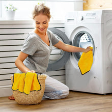 Load image into Gallery viewer, Premium Gold 16''x16'' Microfiber Towels - 40 Pack for Multi-Purpose Cleaning