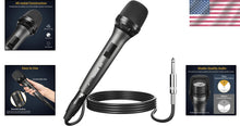 Load image into Gallery viewer, Professional XLR Microphone with Hypercardioid Pickup for Crystal-Clear Sound