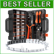 Load image into Gallery viewer, Versatile Crimping Tool Kit for JST, Du Pont, and Molex - 27 Connectors Included